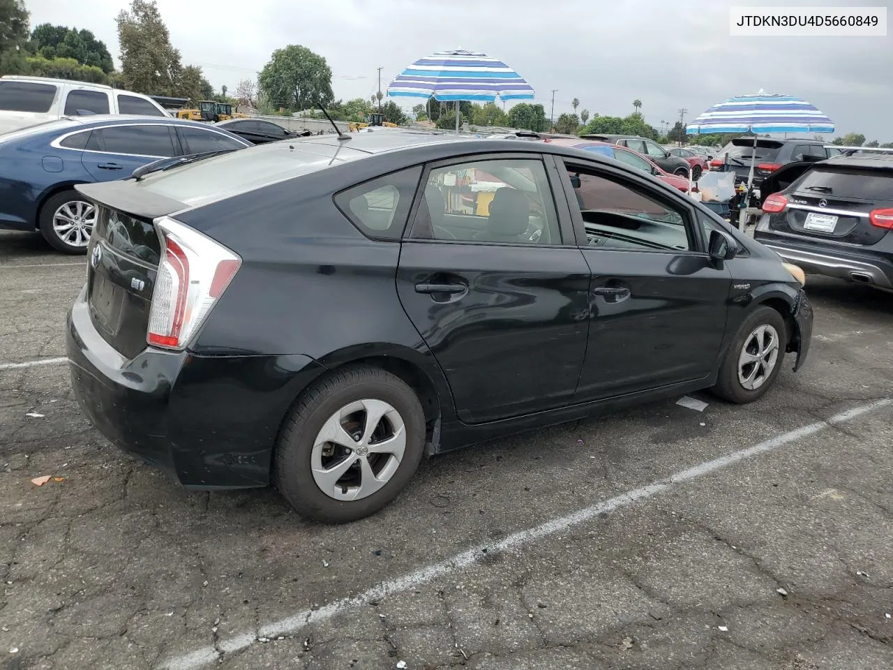 2013 Toyota Prius VIN: JTDKN3DU4D5660849 Lot: 76796524