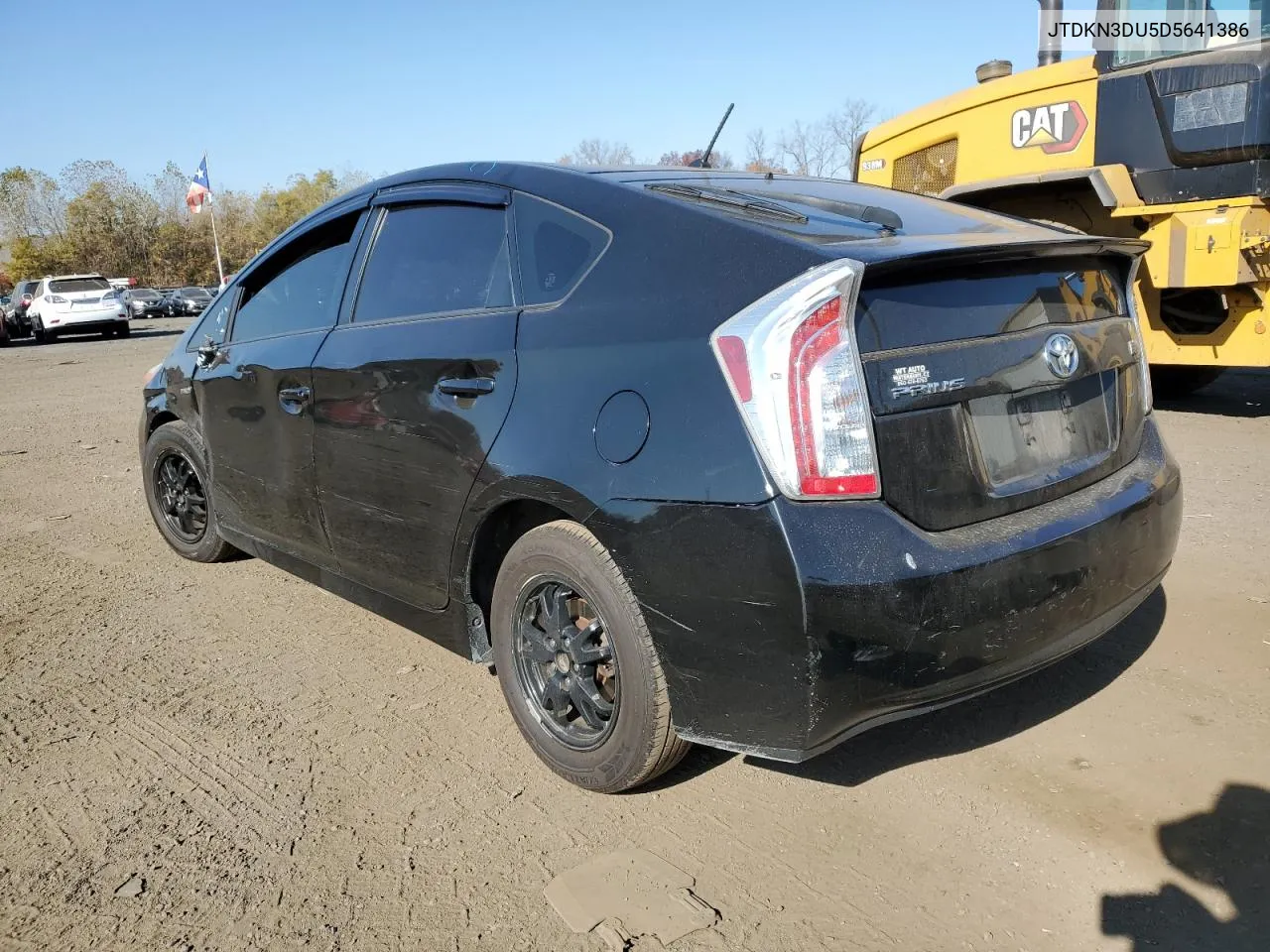 2013 Toyota Prius VIN: JTDKN3DU5D5641386 Lot: 76808164