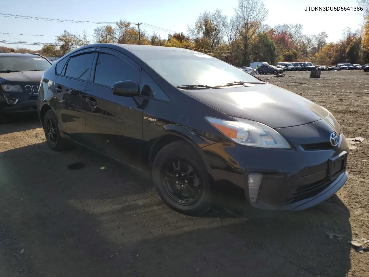 2013 Toyota Prius VIN: JTDKN3DU5D5641386 Lot: 76808164