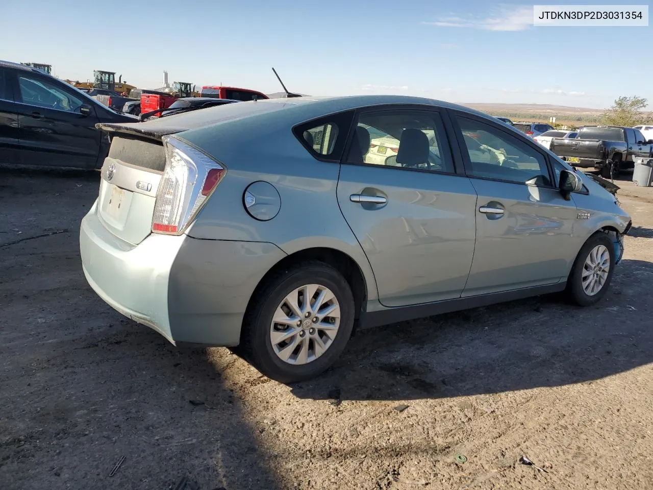 JTDKN3DP2D3031354 2013 Toyota Prius Plug-In