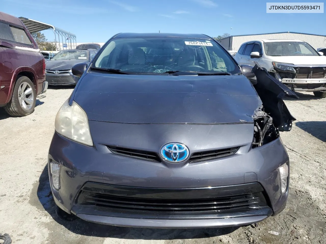 JTDKN3DU7D5593471 2013 Toyota Prius