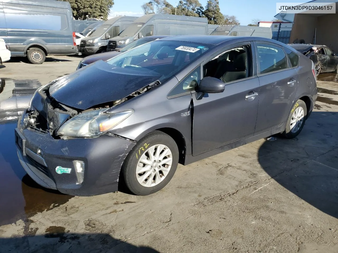 JTDKN3DP9D3046157 2013 Toyota Prius Plug-In