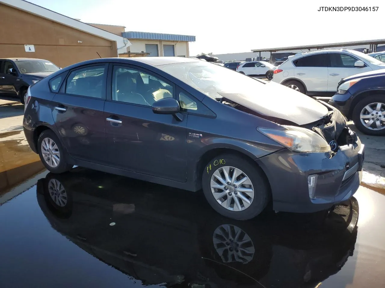 2013 Toyota Prius Plug-In VIN: JTDKN3DP9D3046157 Lot: 76930474