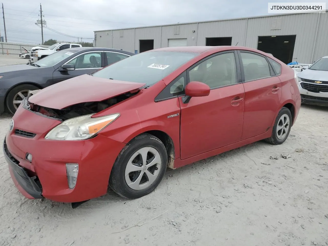 2013 Toyota Prius VIN: JTDKN3DU3D0344291 Lot: 76935794