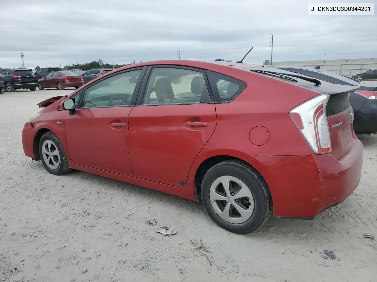 2013 Toyota Prius VIN: JTDKN3DU3D0344291 Lot: 76935794