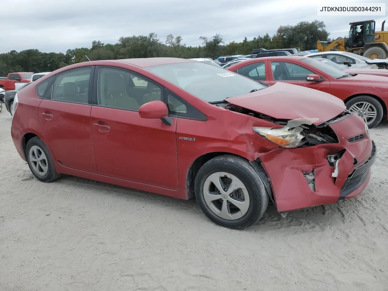 2013 Toyota Prius VIN: JTDKN3DU3D0344291 Lot: 76935794