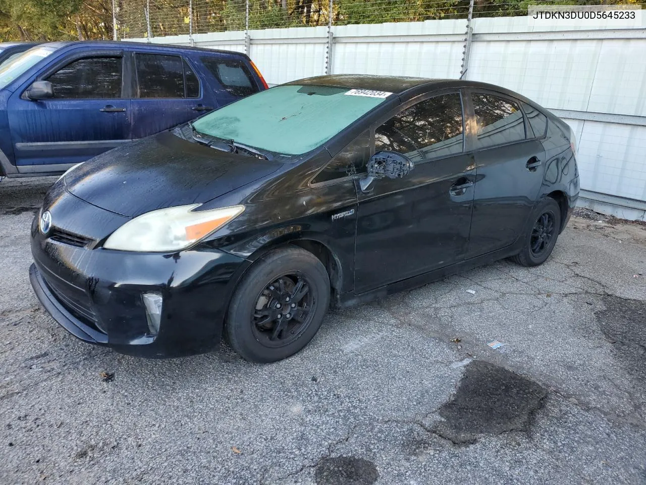 2013 Toyota Prius VIN: JTDKN3DU0D5645233 Lot: 76942034