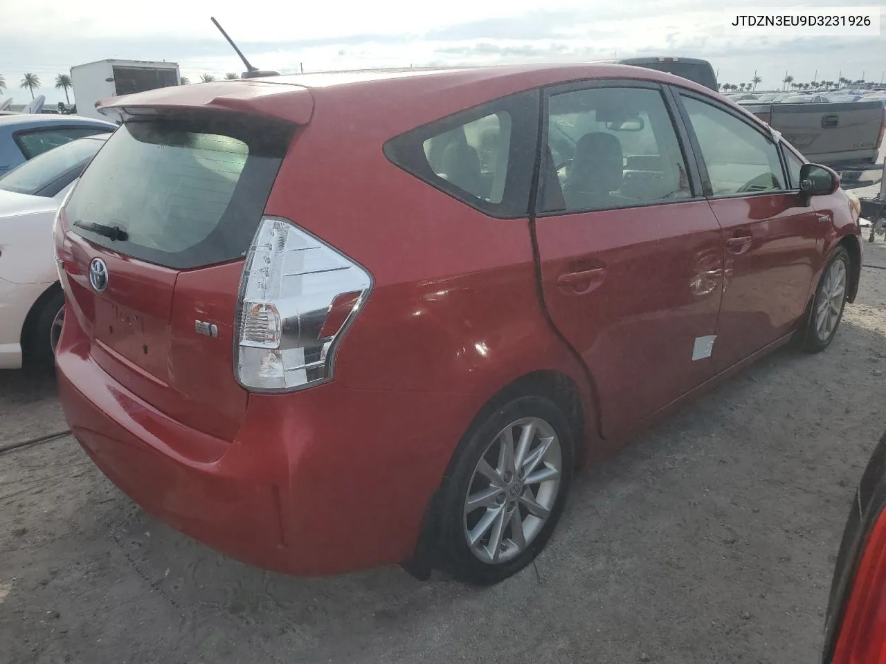 2013 Toyota Prius V VIN: JTDZN3EU9D3231926 Lot: 76958184