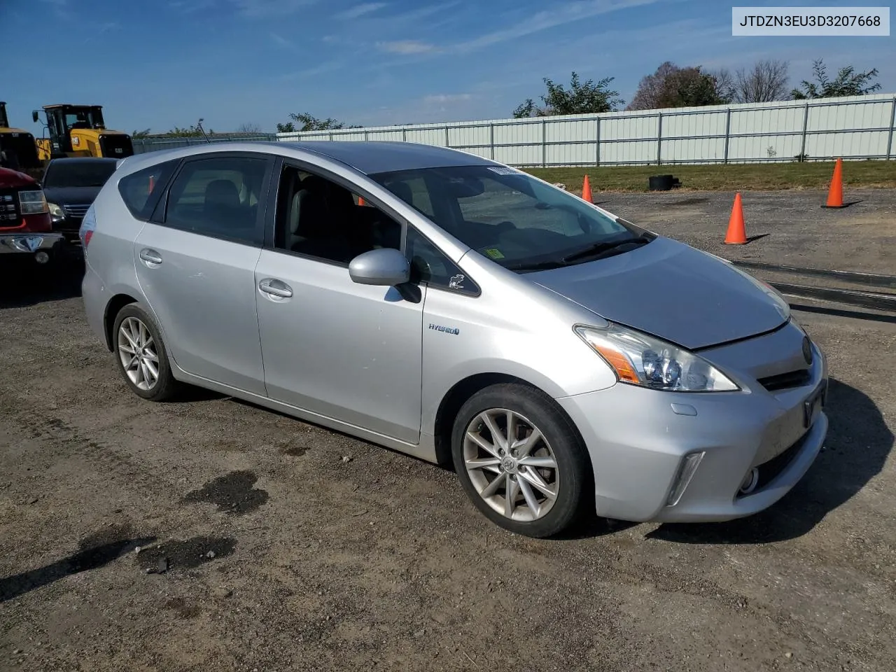 2013 Toyota Prius V VIN: JTDZN3EU3D3207668 Lot: 76970884