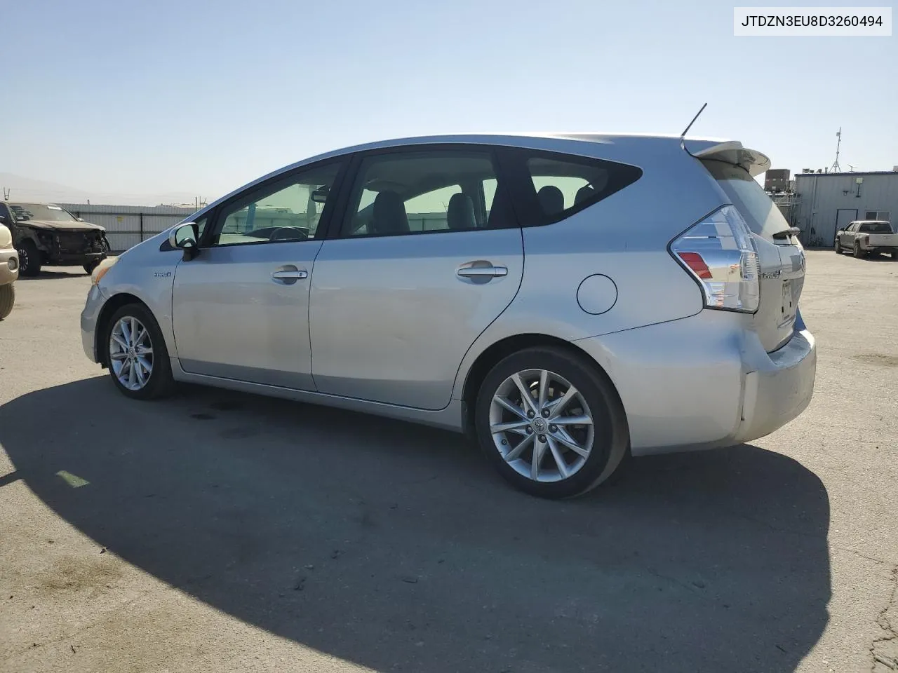 2013 Toyota Prius V VIN: JTDZN3EU8D3260494 Lot: 77019484