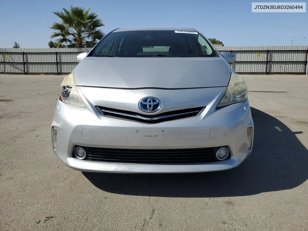 2013 Toyota Prius V VIN: JTDZN3EU8D3260494 Lot: 77019484