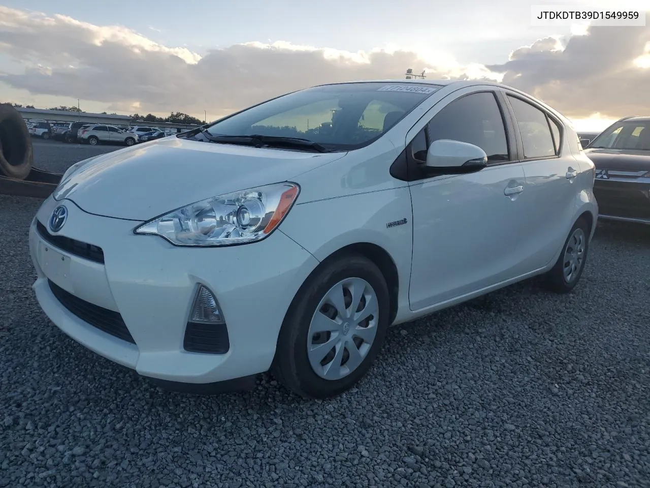 2013 Toyota Prius C VIN: JTDKDTB39D1549959 Lot: 77124804