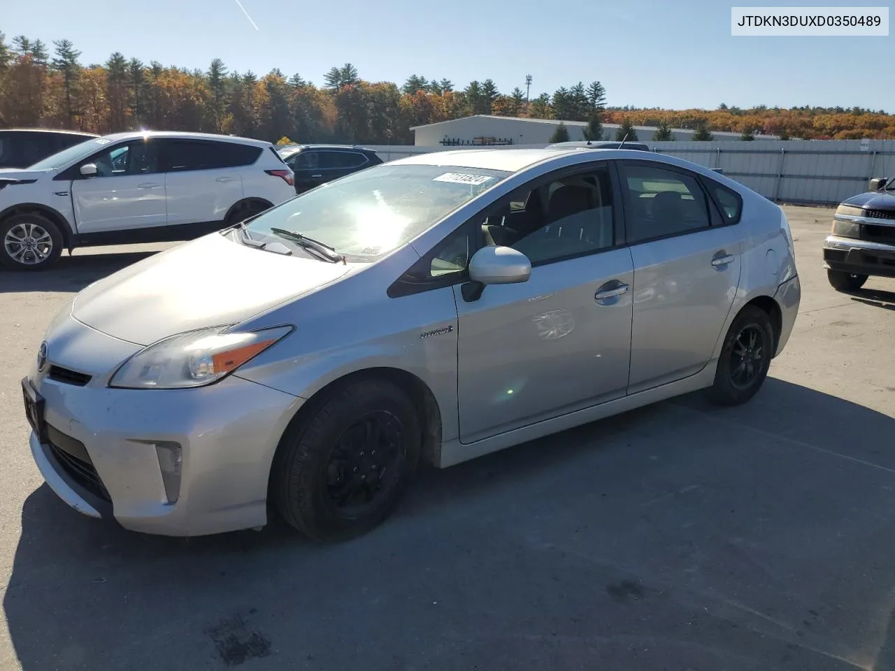 2013 Toyota Prius VIN: JTDKN3DUXD0350489 Lot: 77131524