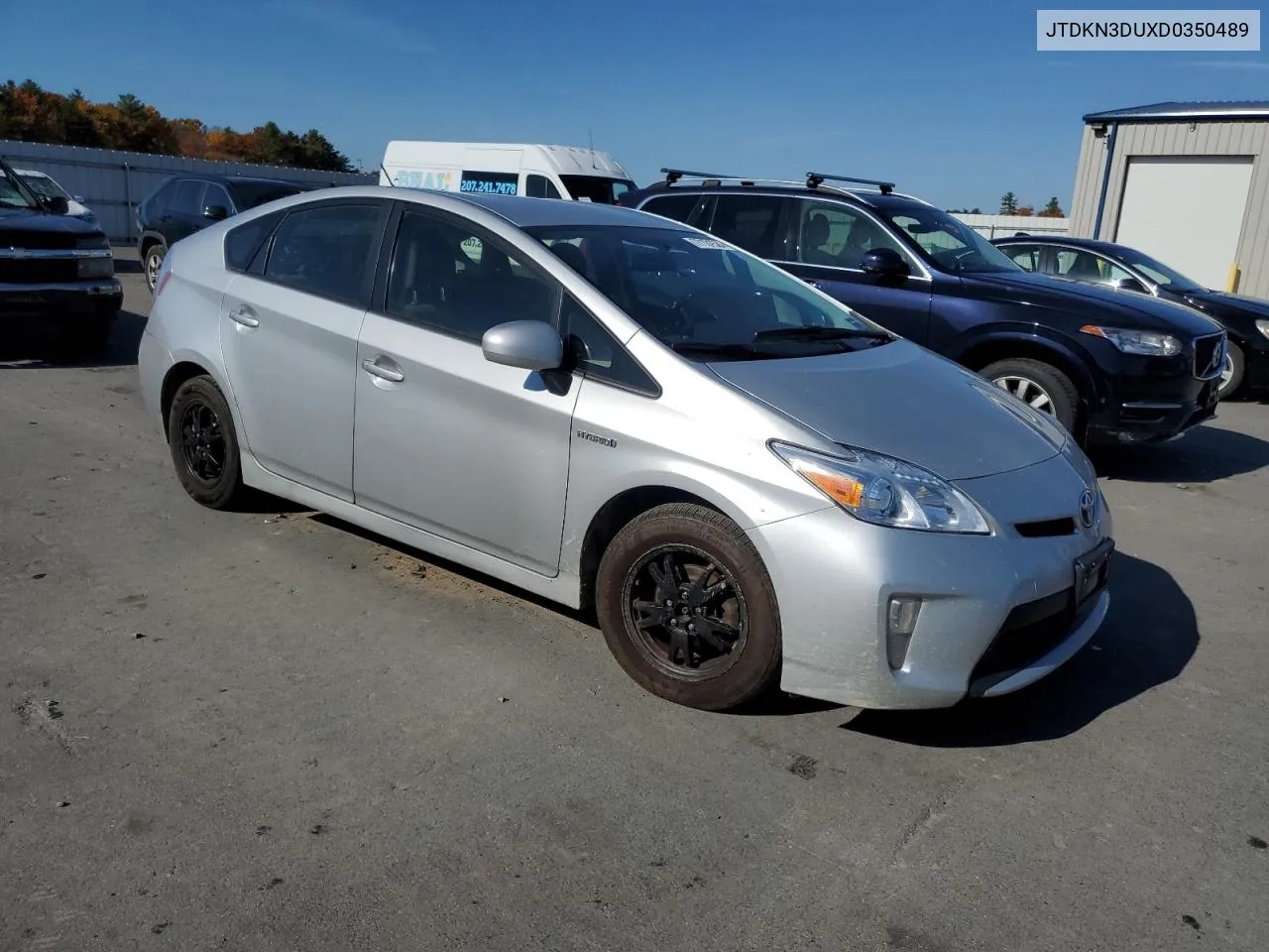 2013 Toyota Prius VIN: JTDKN3DUXD0350489 Lot: 77131524