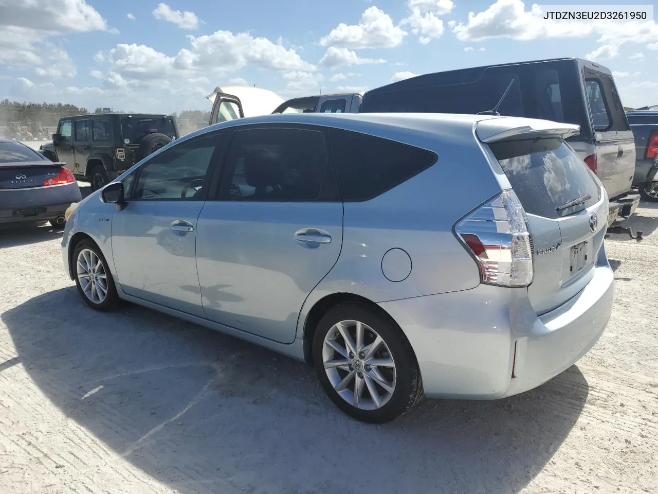 JTDZN3EU2D3261950 2013 Toyota Prius V