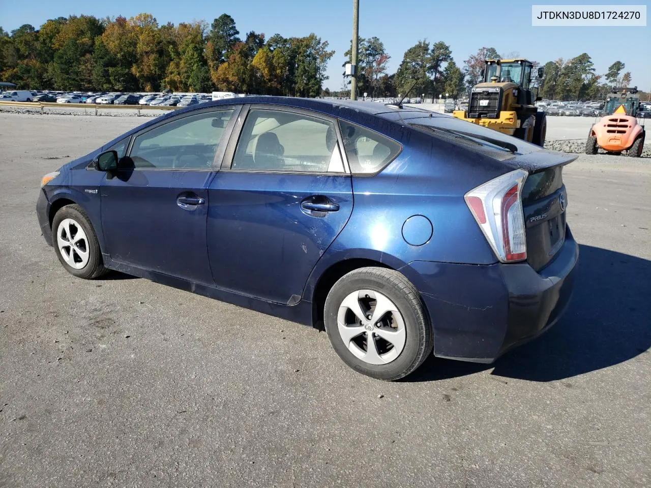 2013 Toyota Prius VIN: JTDKN3DU8D1724270 Lot: 77188474