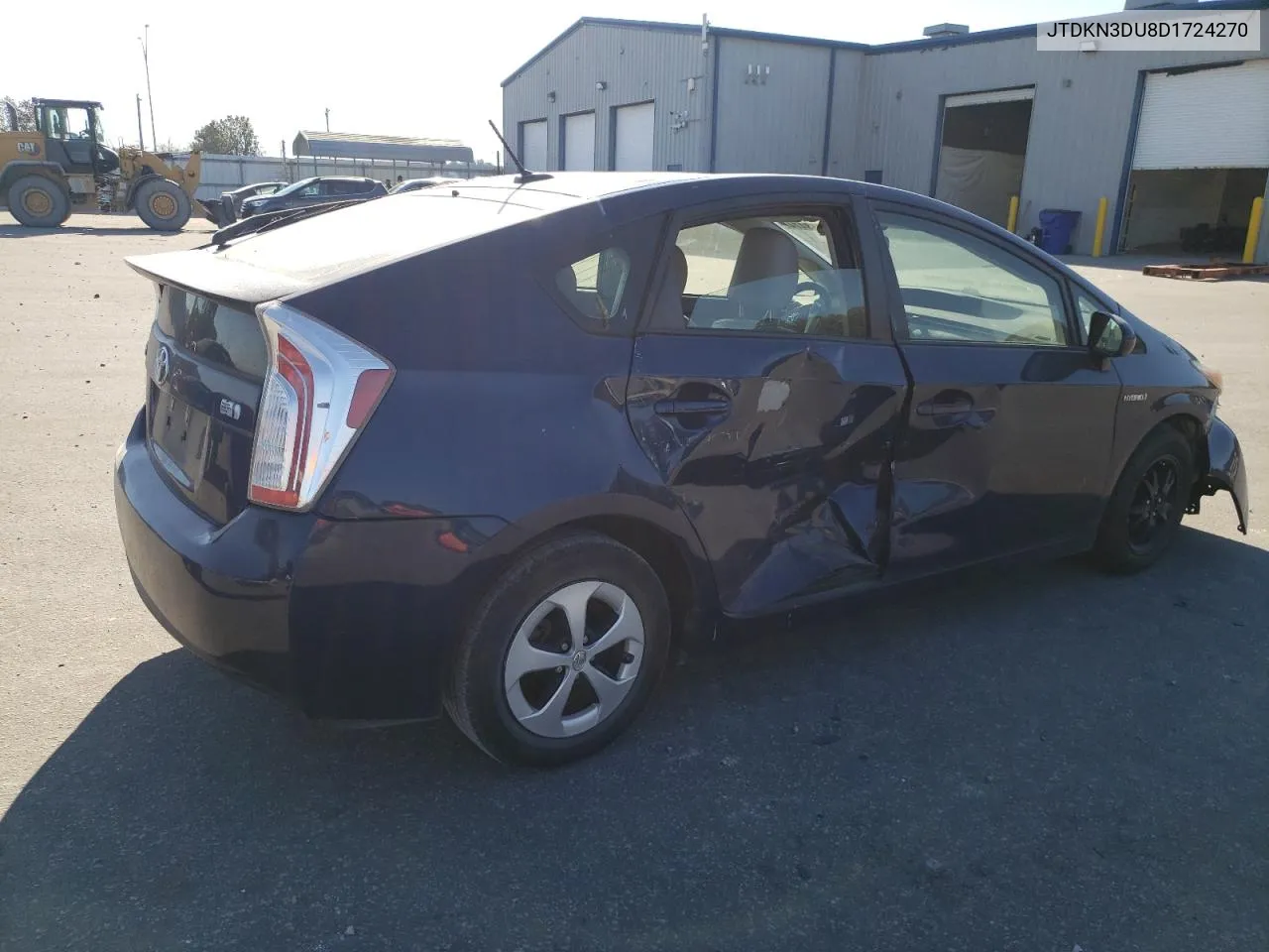 2013 Toyota Prius VIN: JTDKN3DU8D1724270 Lot: 77188474