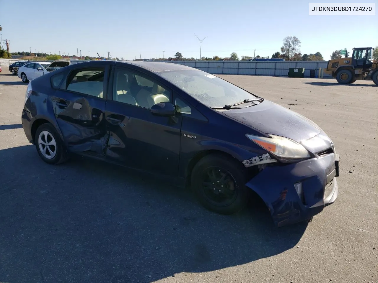 JTDKN3DU8D1724270 2013 Toyota Prius