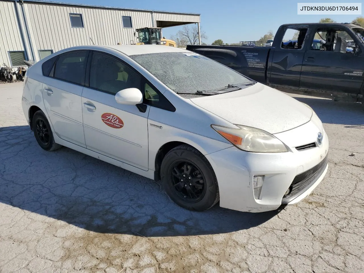 JTDKN3DU6D1706494 2013 Toyota Prius