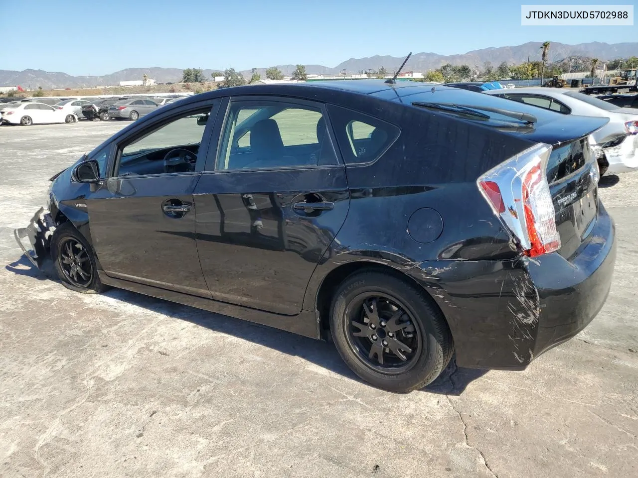 2013 Toyota Prius VIN: JTDKN3DUXD5702988 Lot: 77235884