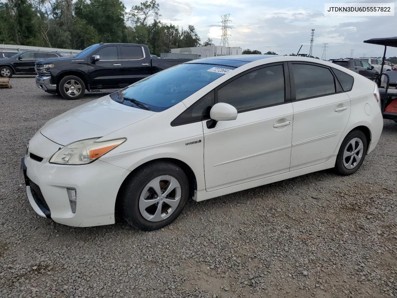 2013 Toyota Prius VIN: JTDKN3DU6D5557822 Lot: 77272694