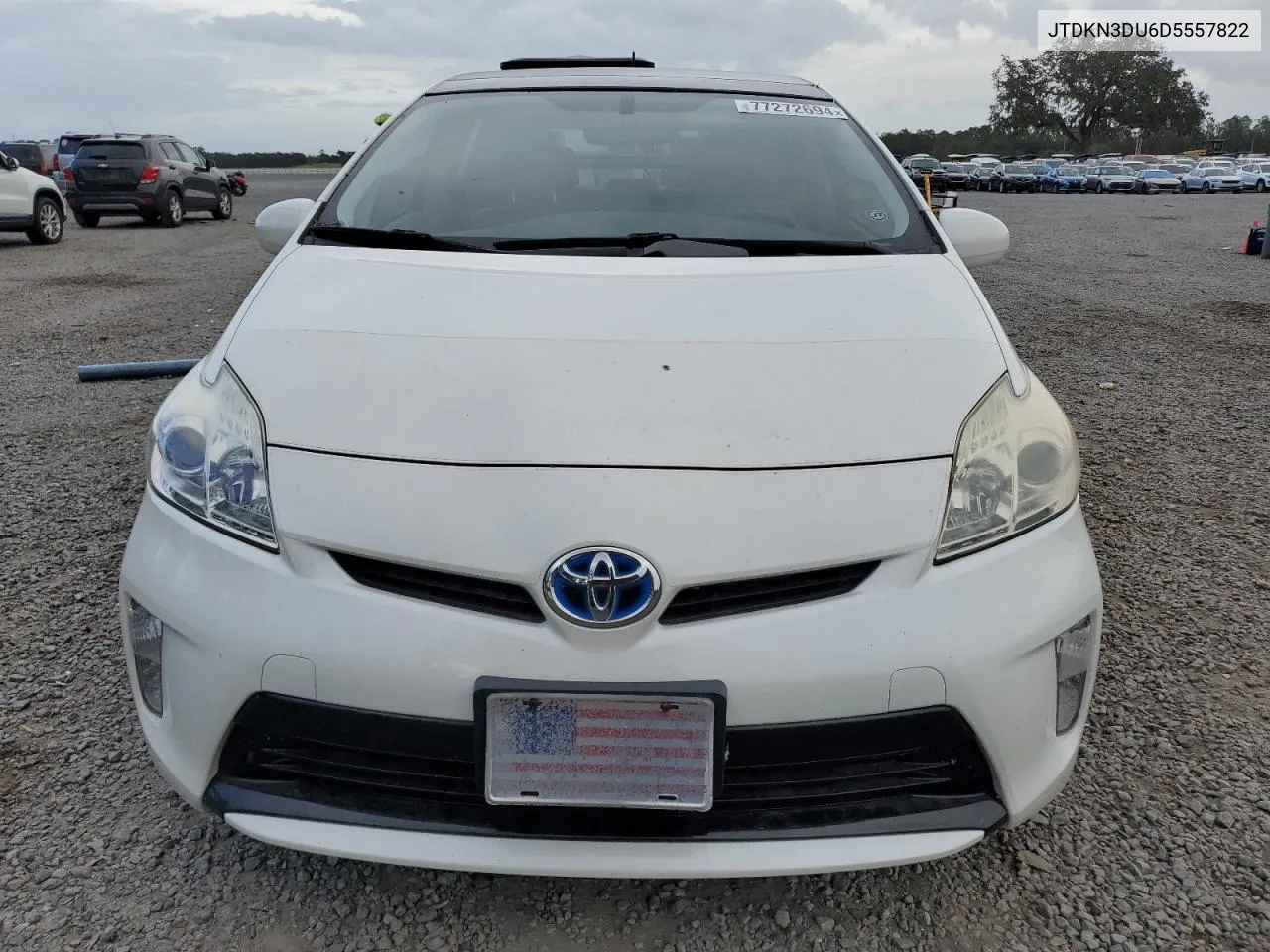 2013 Toyota Prius VIN: JTDKN3DU6D5557822 Lot: 77272694