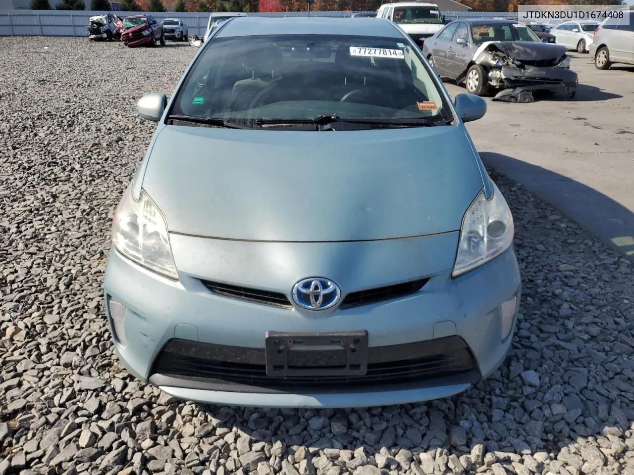 2013 Toyota Prius VIN: JTDKN3DU1D1674408 Lot: 77277814