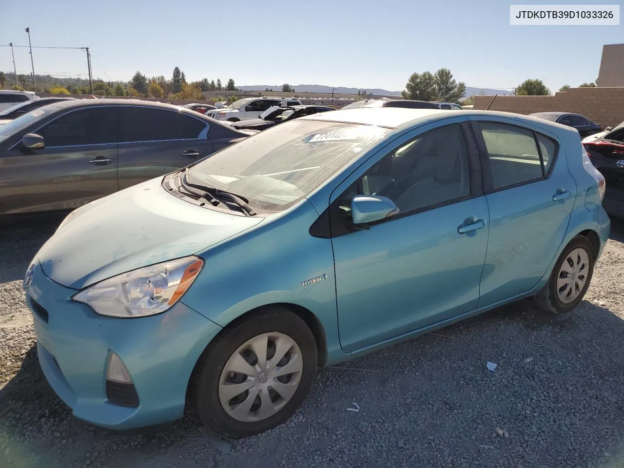 JTDKDTB39D1033326 2013 Toyota Prius C