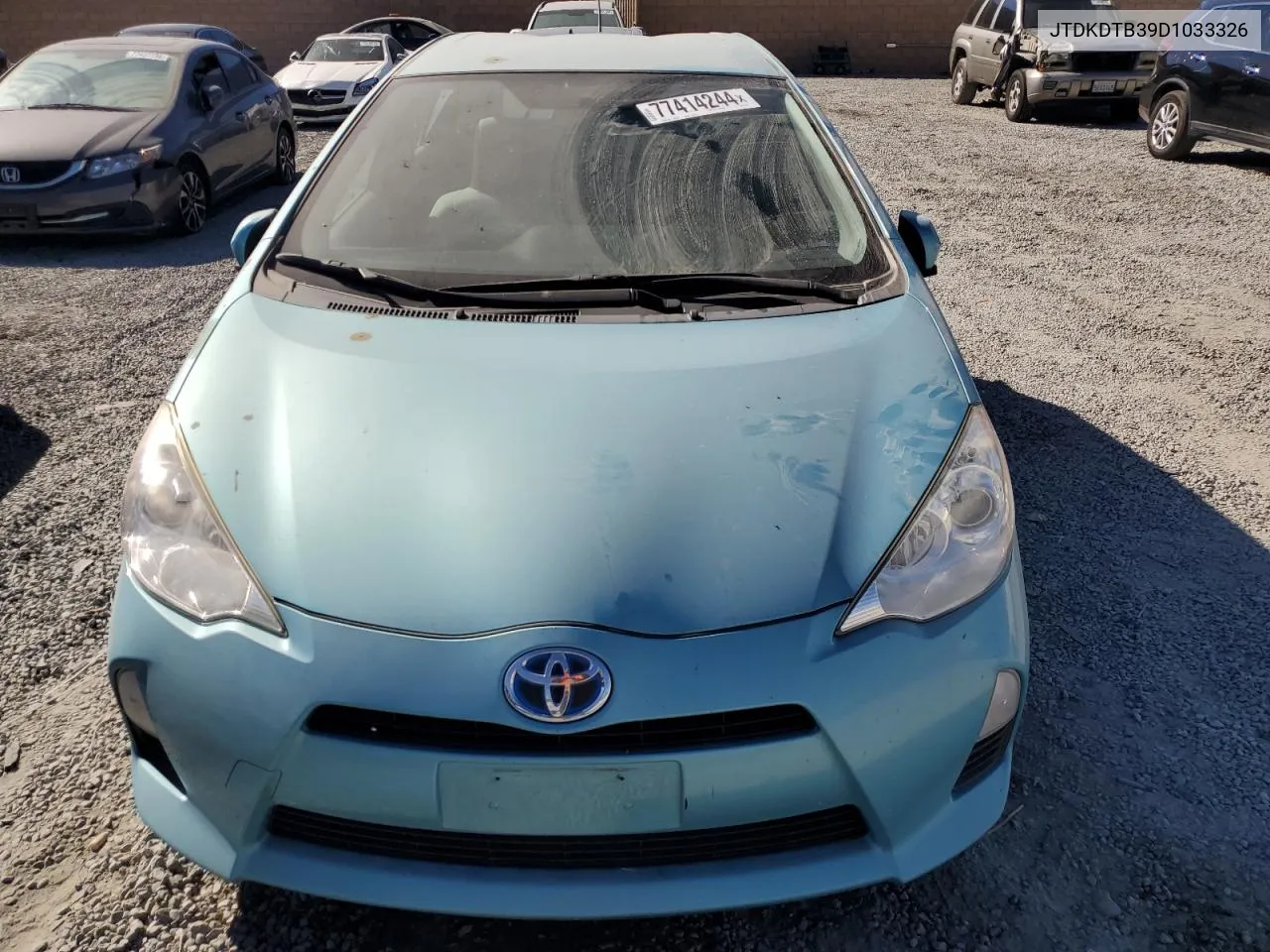 JTDKDTB39D1033326 2013 Toyota Prius C