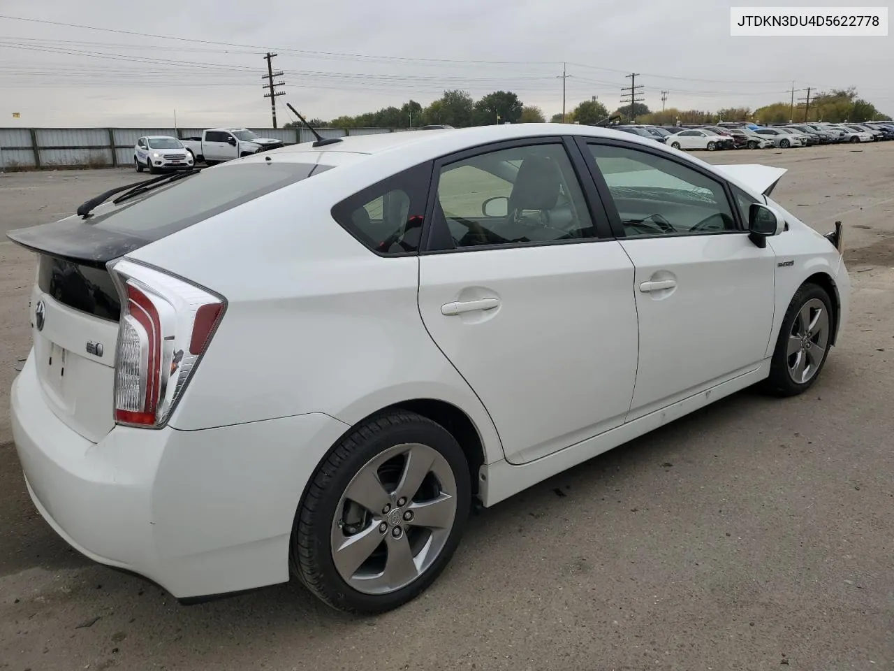 2013 Toyota Prius VIN: JTDKN3DU4D5622778 Lot: 77432874