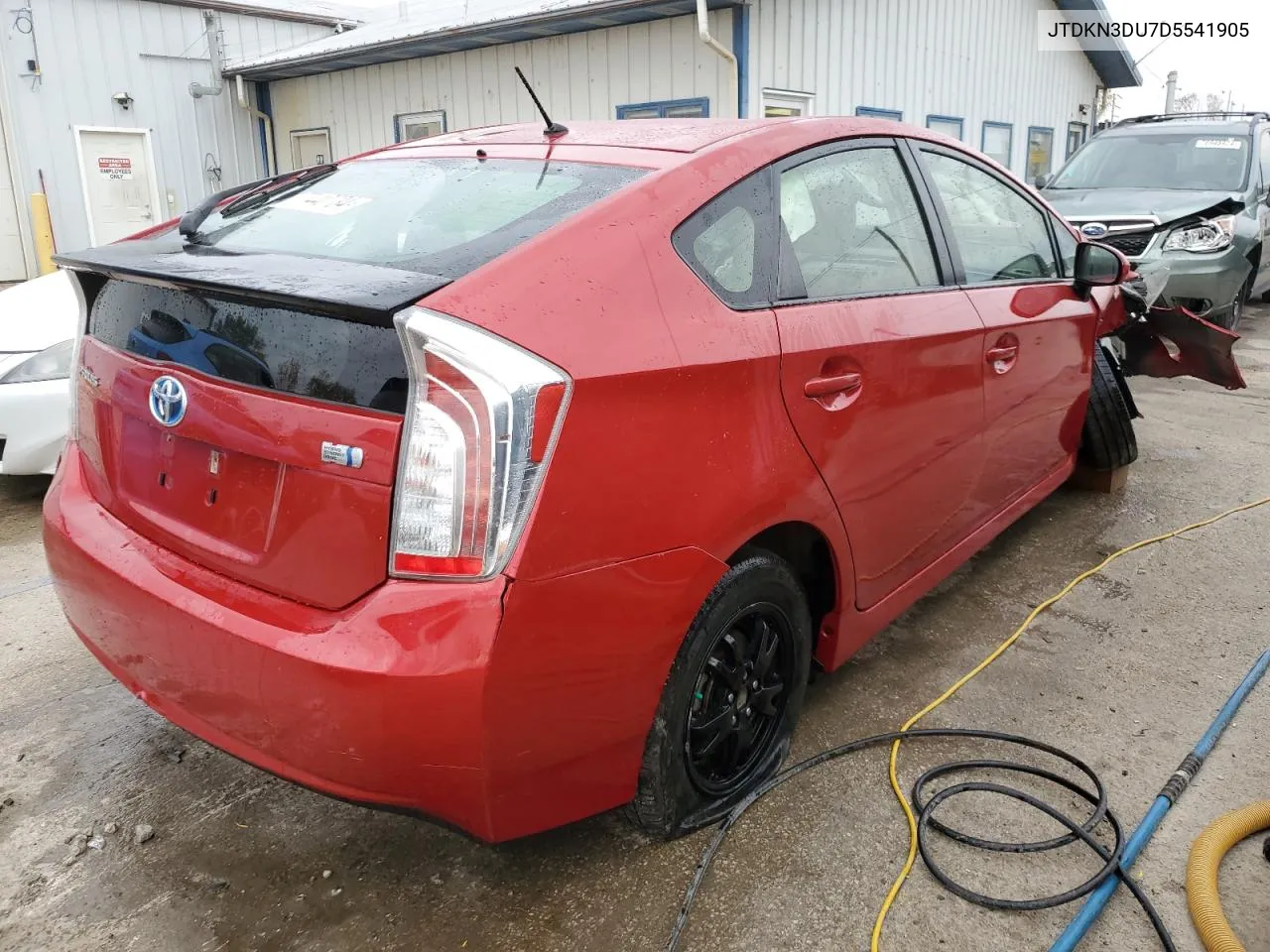 2013 Toyota Prius VIN: JTDKN3DU7D5541905 Lot: 77440734