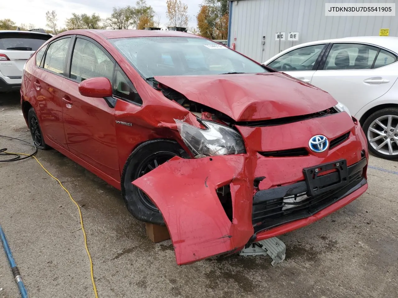 2013 Toyota Prius VIN: JTDKN3DU7D5541905 Lot: 77440734