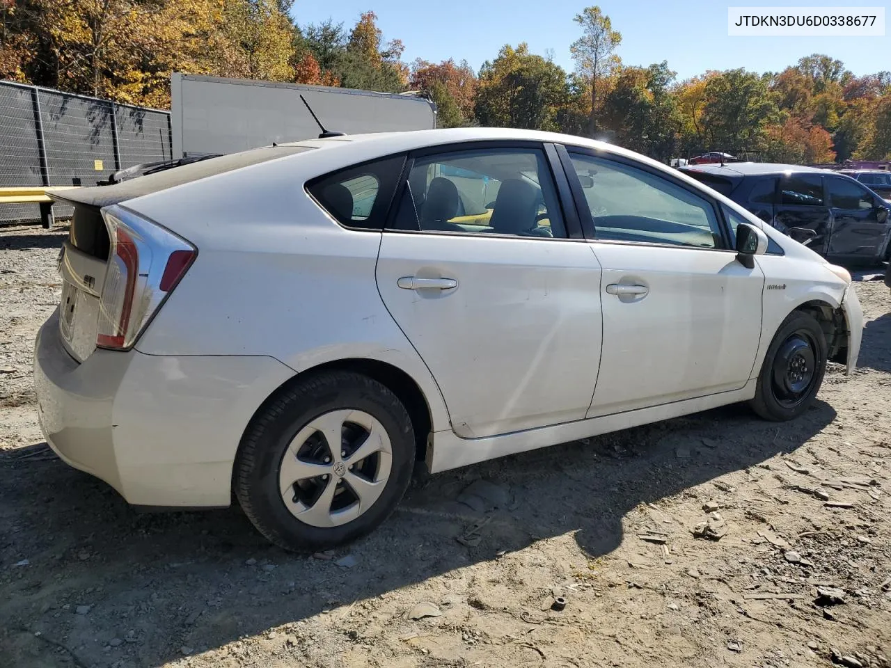 2013 Toyota Prius VIN: JTDKN3DU6D0338677 Lot: 77460674