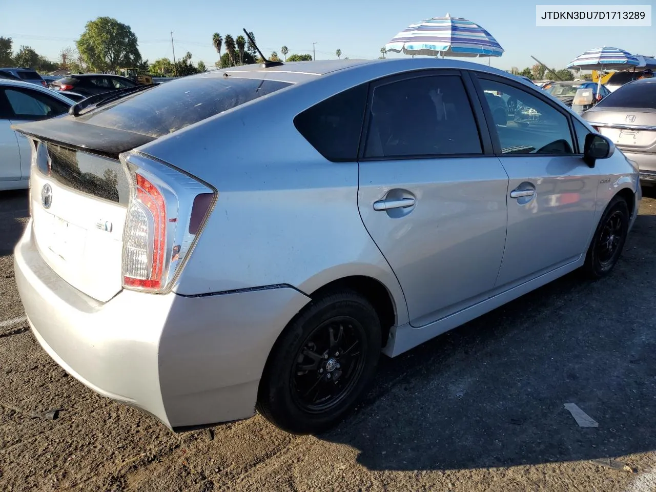 2013 Toyota Prius VIN: JTDKN3DU7D1713289 Lot: 77502214