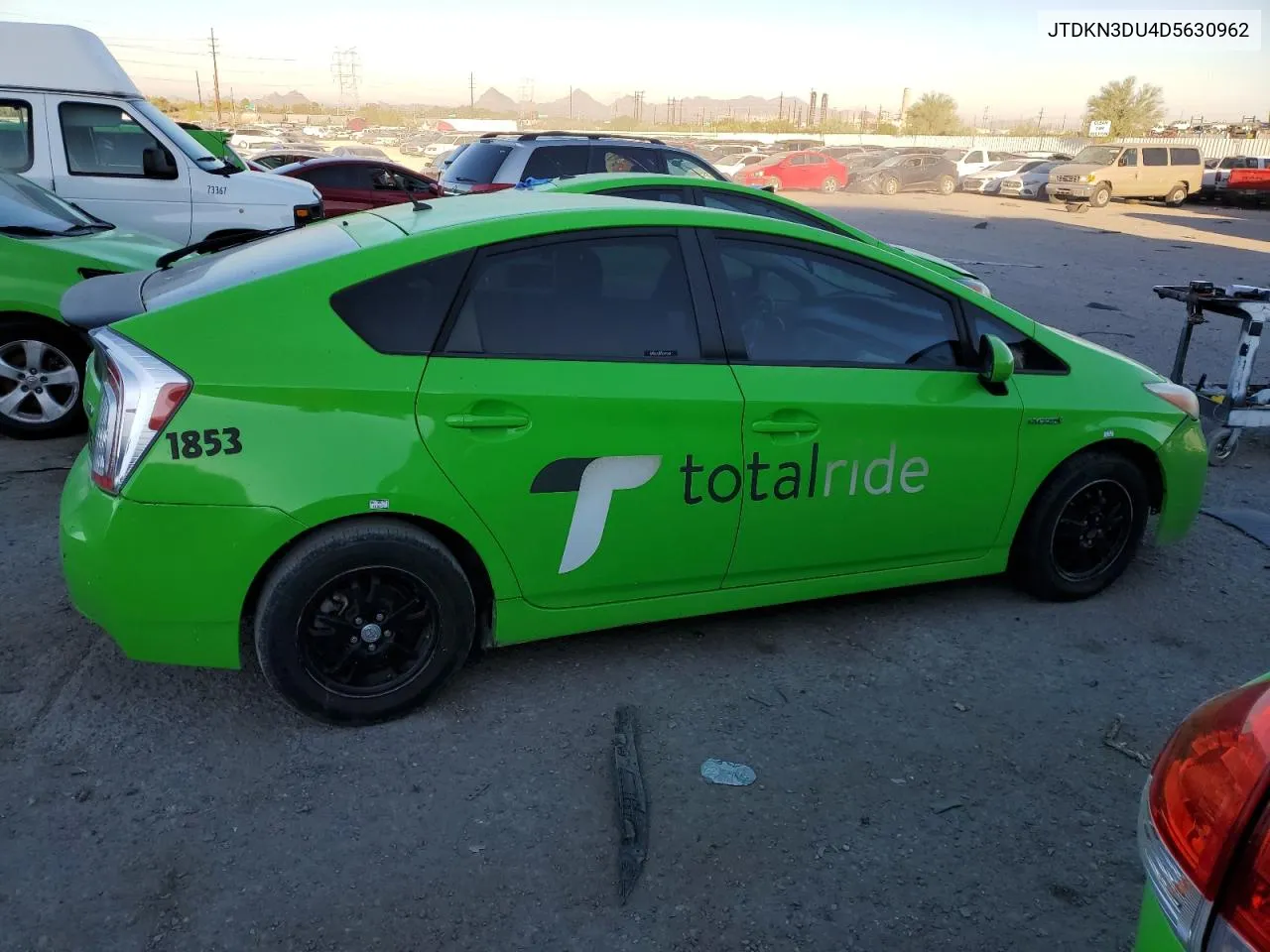 JTDKN3DU4D5630962 2013 Toyota Prius