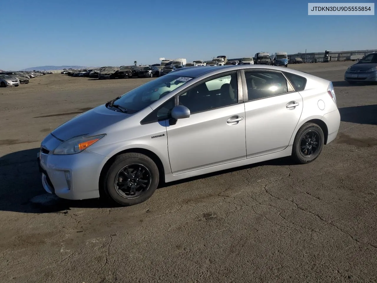 2013 Toyota Prius VIN: JTDKN3DU9D5555854 Lot: 77571124