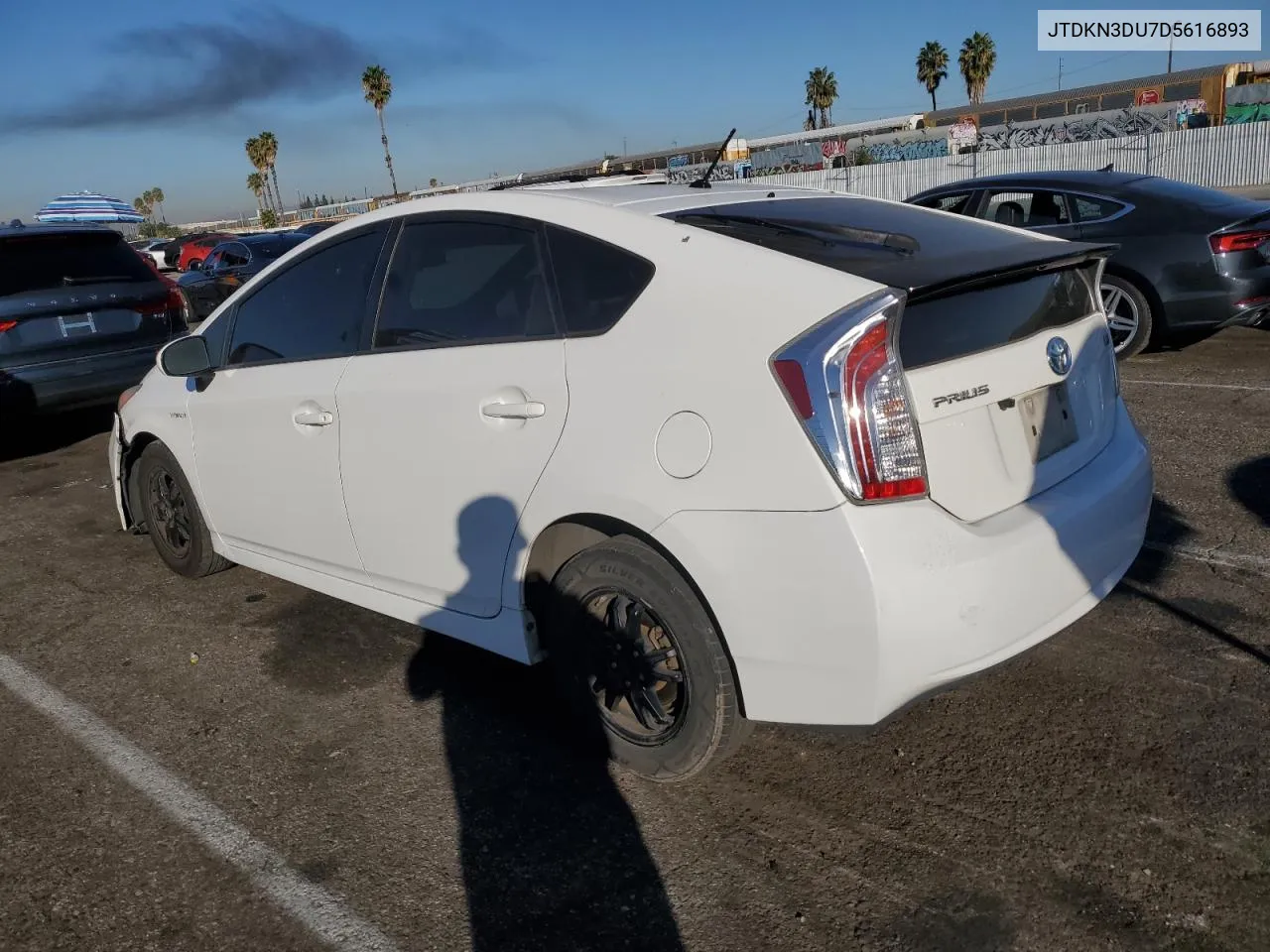 2013 Toyota Prius VIN: JTDKN3DU7D5616893 Lot: 77752924