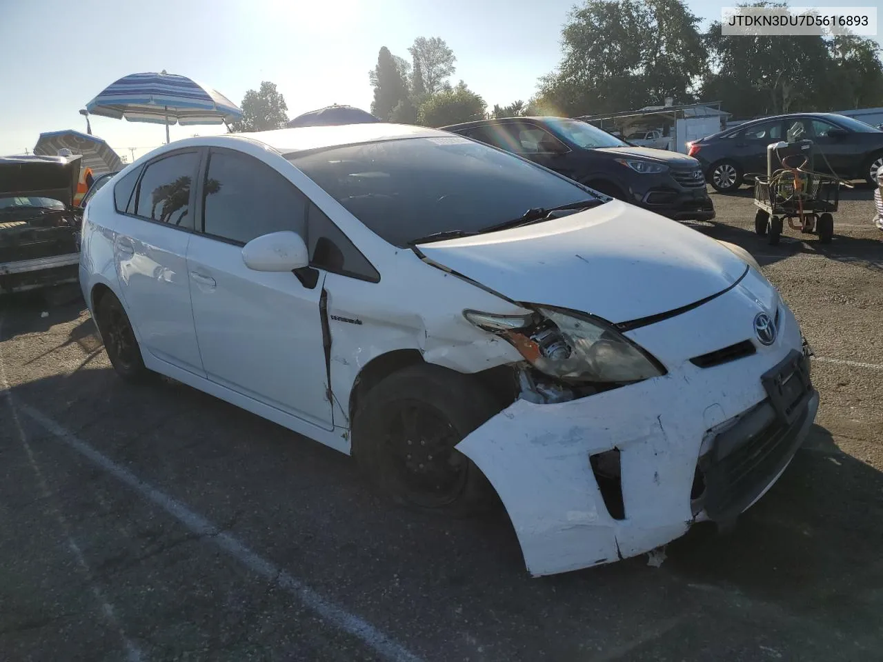 JTDKN3DU7D5616893 2013 Toyota Prius