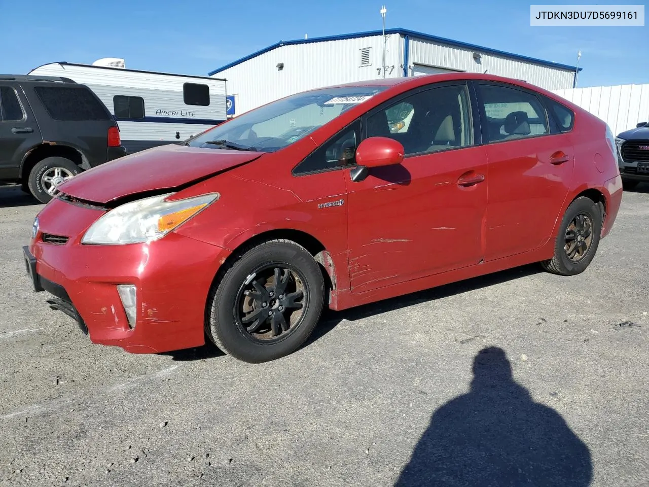 JTDKN3DU7D5699161 2013 Toyota Prius