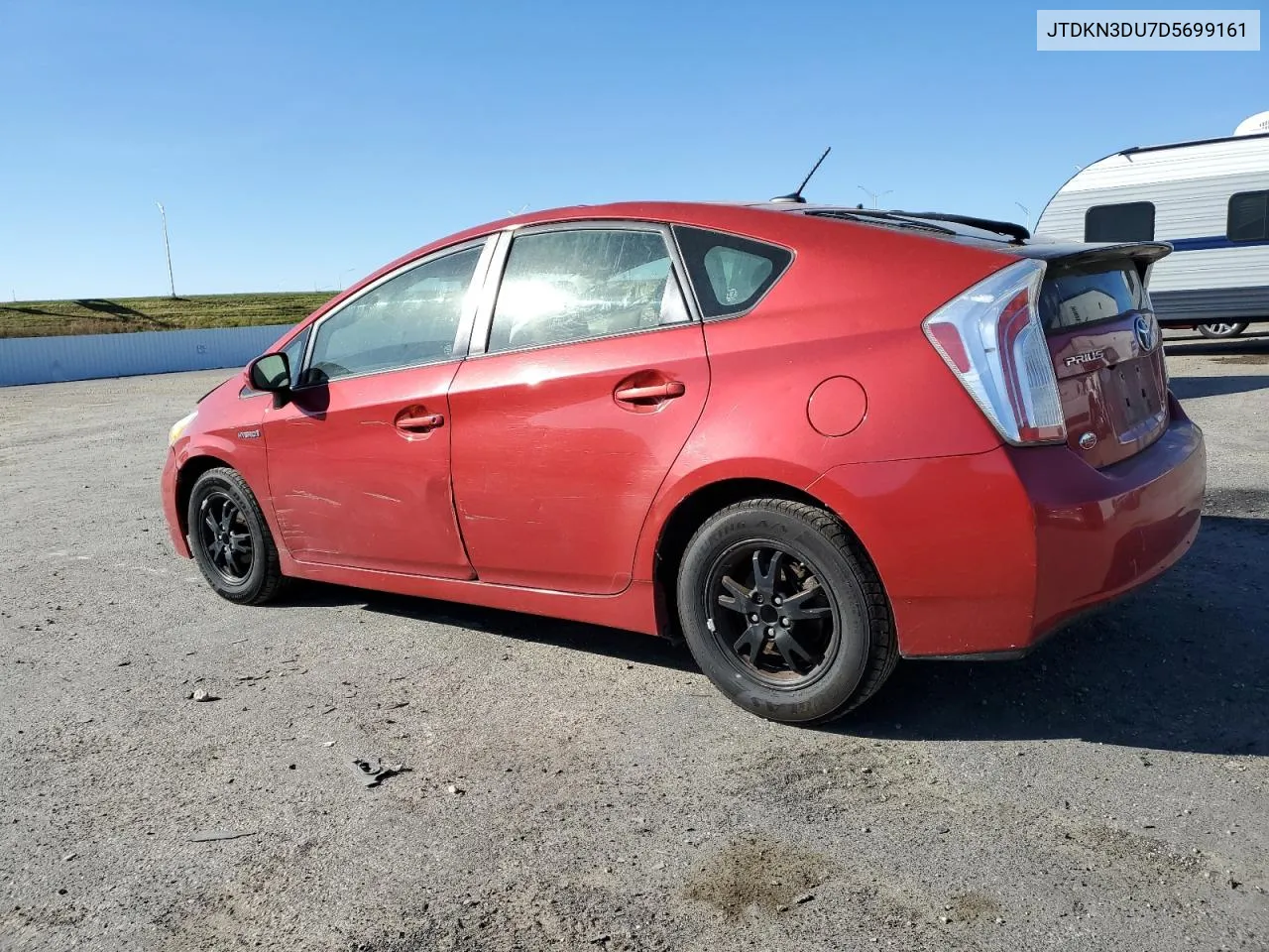 2013 Toyota Prius VIN: JTDKN3DU7D5699161 Lot: 77754724