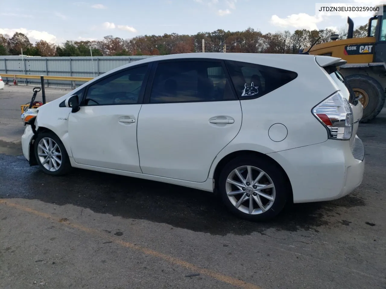 2013 Toyota Prius V VIN: JTDZN3EU3D3259060 Lot: 77823784