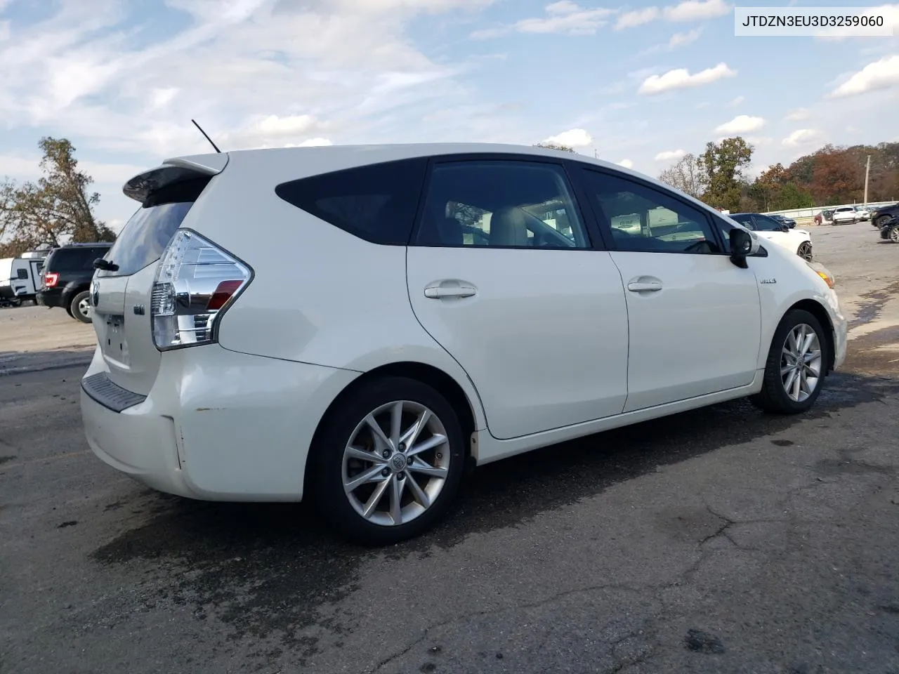 2013 Toyota Prius V VIN: JTDZN3EU3D3259060 Lot: 77823784