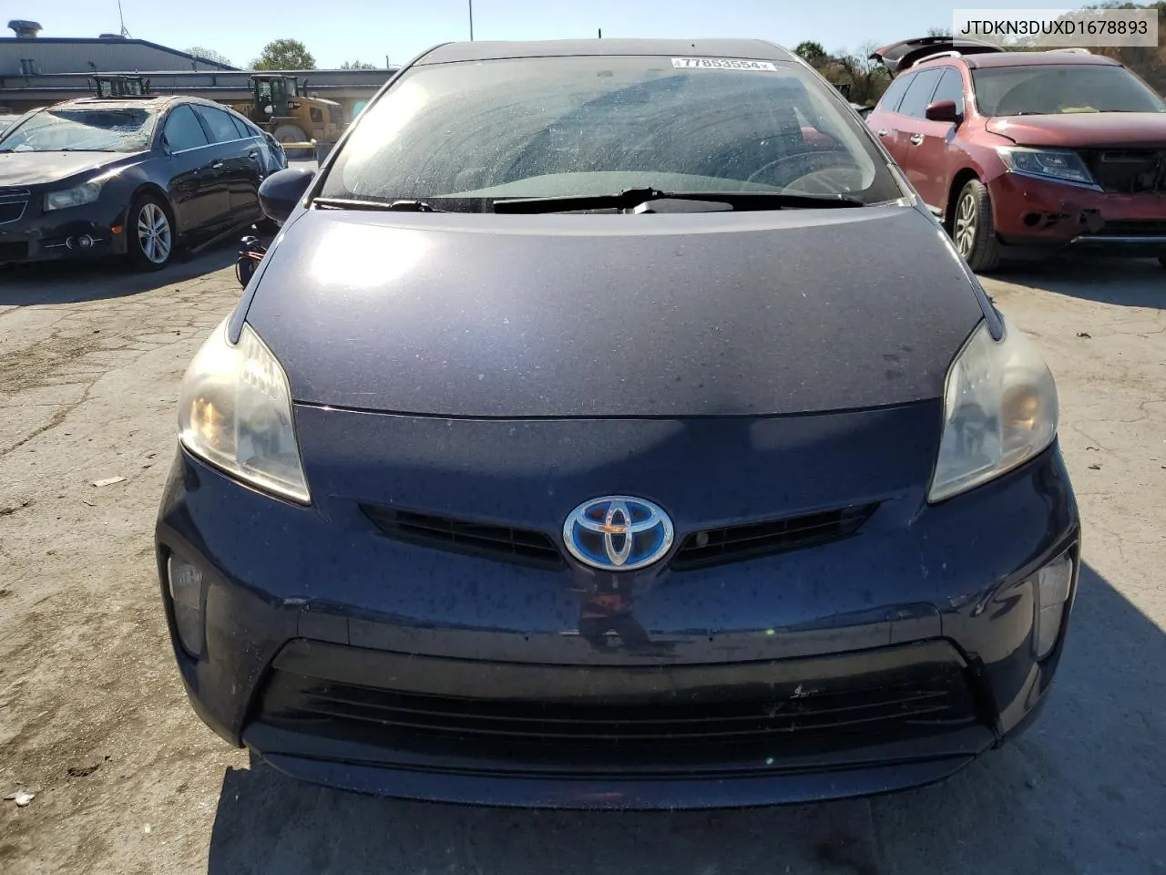 2013 Toyota Prius VIN: JTDKN3DUXD1678893 Lot: 77853554