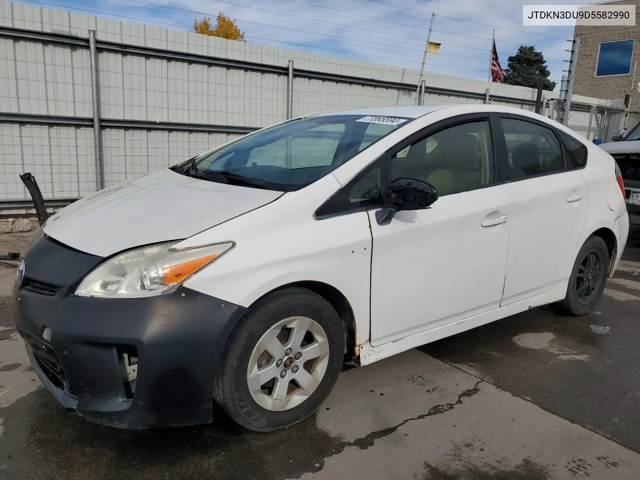 JTDKN3DU9D5582990 2013 Toyota Prius