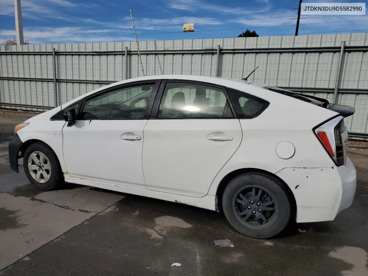 JTDKN3DU9D5582990 2013 Toyota Prius