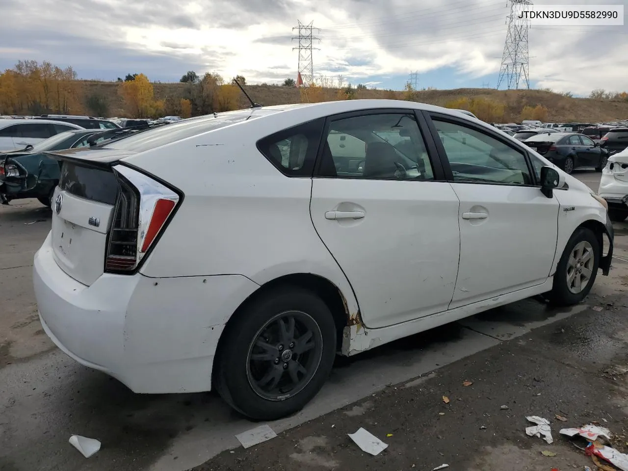 JTDKN3DU9D5582990 2013 Toyota Prius