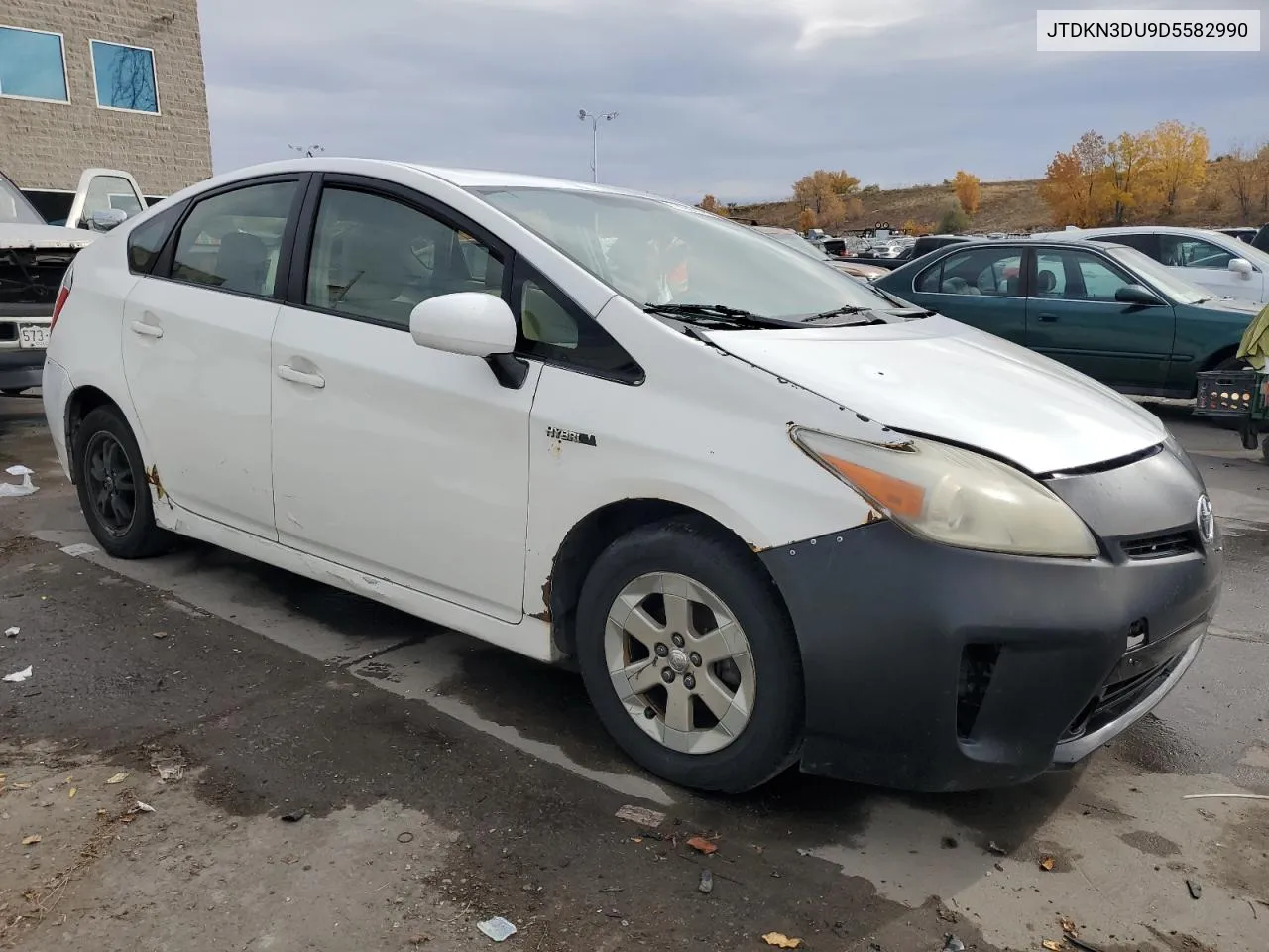 2013 Toyota Prius VIN: JTDKN3DU9D5582990 Lot: 77895594