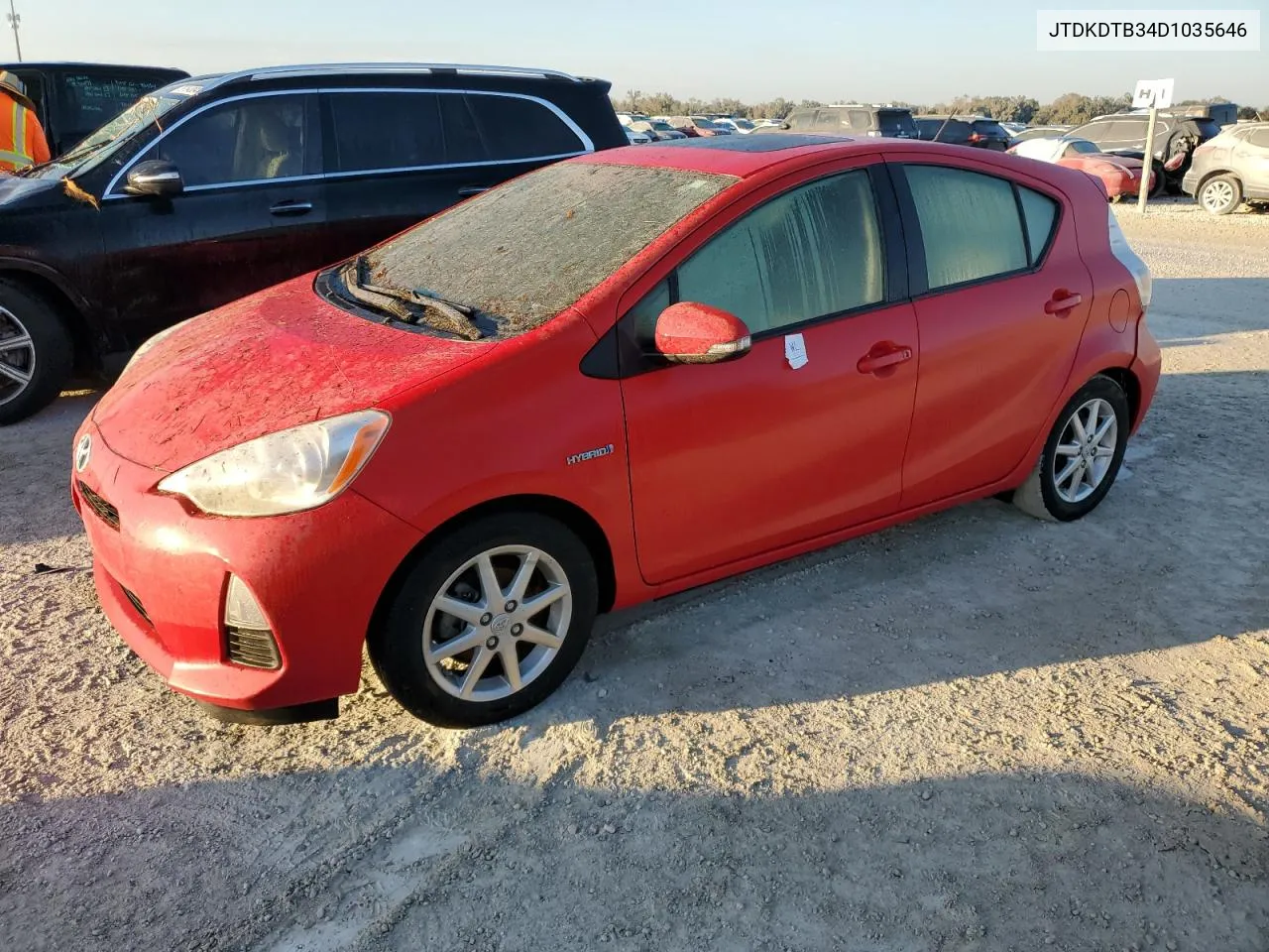 JTDKDTB34D1035646 2013 Toyota Prius C