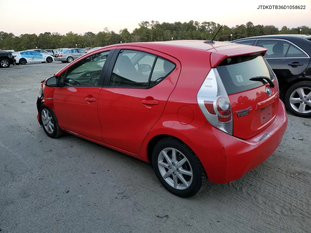 2013 Toyota Prius C VIN: JTDKDTB36D1058622 Lot: 77966544