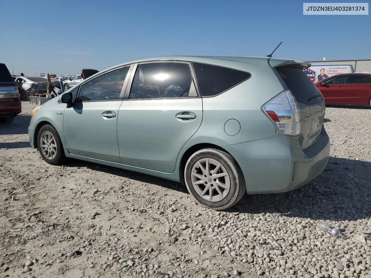 2013 Toyota Prius V VIN: JTDZN3EU4D3281374 Lot: 77986254